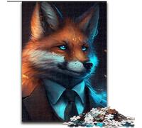 1000 Piece Jigsaw Puzzles for Adults Boss Golden Retriever Wooden Jigsaw Perfect Home Or Office Decor, Ideal size : 50x75cm