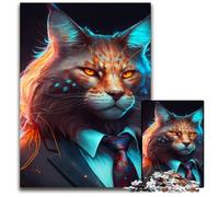 1000 Piece Jigsaw Puzzles for Adults Boss Ocelot Difficult Puzzles for Adults for Mother'S Day, Birthdays, Christmas 50x75CM/19.68x29.52inch