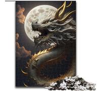 1000 Piece Jigsaw Puzzles for Adults Brave Dragon Impossible Jigsaw Puzzles for Adults size 38x26cm Ideal for Family Fun, Relaxation