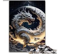 1000 Piece Jigsaw Puzzles for Adults Brave Dragon Jigsaw Puzzles for Adults for Teenager & Families, Perfect DIY Decor & Brain-Teasing Challenge size 38x26cm