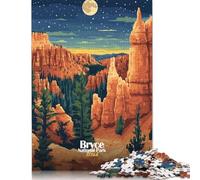 1000 Piece Jigsaw Puzzles for Adults Bryce Canyon National Park Wooden Jigsaw Puzzles for Adults Puzzles Educational Puzzle for Family And Friends Gifts 1000pcs (75x50cm)