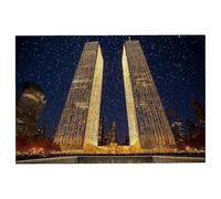 1000 Piece Jigsaw Puzzles for Adults, Building Jigsaw Puzzles for Adults 1000 Piece, City Puzzle Challenging Game for the Whole Families, Classic Wooden Jigsaws Suitable for Home Decor, Gifts -3233