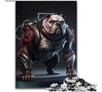 1000 Piece Jigsaw Puzzles for Adults Bulldog Puzzle Made of cardboard,Challenging Brain Teaser for Teenagers, Family Game Night Fun 1000pcs(26x38cm)
