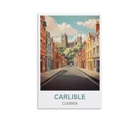 1000 Piece Jigsaw Puzzles for Adults，Carlisle Cumbria 1000 Piece Puzzle Educational Games Home Decoration Puzzle 52x38CM
