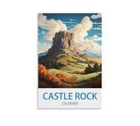 1000 Piece Jigsaw Puzzles for Adults Castle Rock Colorado Classic Puzzle Kids Puzzle Challenging And Difficult Puzzles for Adults And Teens 70x50cm