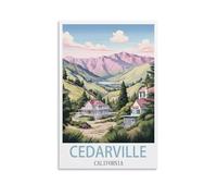 1000 Piece Jigsaw Puzzles for Adults Cedarville California Classic Puzzle Kids Puzzle Challenging And Difficult Puzzles for Adults And Teens 52x38cm