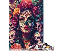 1000 Piece Jigsaw Puzzles for Adults 'Celebrating Life And Death Creative Wooden Jigsaw Puzzles for Adults & Teenagers Puzzles Educational Puzzle Family Game 1000pcs (75x50cm)