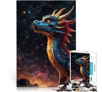 1000 Piece Jigsaw Puzzles for Adults Celestial Dragon Stressabbau-Spielzeug mit vollständig ineinander greifenden, zufällig geformten Teilen75x50cm