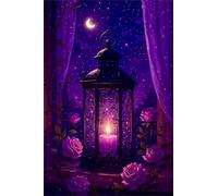 1000 Piece Jigsaw Puzzles for Adults, Challenging Puzzles, Puzzle Game, Flower Candle Puzzle 1000 Pieces