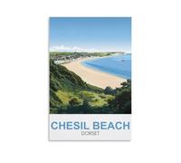 1000 piece jigsaw puzzles for adults，Chesil Beach Dorset paper Puzzle Jigsaw Puzzle Artwork Intellective Educational Toys Gifts 38x26cm