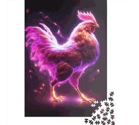 1000 Piece Jigsaw Puzzles for Adults Chicken Colorful Jigsaw Puzzle Adult Wooden Puzzles Family Entertainment Toys 1000pcs (75x50cm)