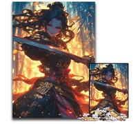 1000 Piece Jigsaw Puzzles for Adults Chinese Paladin Swordsman Wooden Jigsaw Puzzles Brain Challenge Gift Educational Activity for Teenagers 1000 PCS(75x50cm)