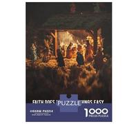 1000 Piece Jigsaw Puzzles for Adults Christ Catholic Adult Jigsaw Hands-on Game Analysis And Logic Parent-child Interaction 38x26cm/1000pcs