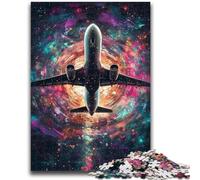 1000 Piece Jigsaw Puzzles for Adults Color Plane Help The Brain Exercise Addictive Toys to Cultivate Patience A Work of Art 26x38cm