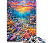 1000 Piece Jigsaw Puzzles for Adults Colored Pebbles 1000 Pieces for Adults,Family Educational Games Home Decoration Gift (50x75cm)