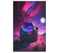 1000 Piece Jigsaw Puzzles for Adults - Colorful Dreams - Children Puzzle Recycled Family 78×53cm