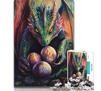 1000 Piece Jigsaw Puzzles for Adults Colorful Flying Dragon 1000 Piece Jigsaw,Fun Activity for Home, Rainy Days Toys, Birthday Gifts 75x50cm
