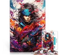 1000 Piece Jigsaw Puzzles for Adults Colorful japanese ninja Cartoon Jigsaw Puzzle 26x38cm Enhance love between couples for teenager Age 14 Up