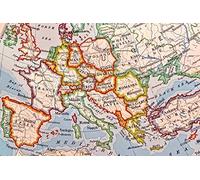 1000 Piece Jigsaw Puzzles for Adults, Colorful Map Colorful Puzzles for Kids and Teens Ages 12 and Up, Difficult Educational Art for Men 50x70cm