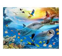 1000 Piece Jigsaw Puzzles for Adults, Colorful Ocean World Jigsaw 1000 Pieces,Educational Puzzle for Adults, Stress Relief Puzzle Game,Unique Brain Teaser.