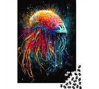 1000 Piece Jigsaw Puzzles for Adults Colorful Octopus Jigsaw Puzzle Children Wooden Puzzles Family Entertainment Toys 1000pcs (75x50cm)