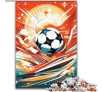 1000 Piece Jigsaw Puzzles for Adults Colourful Football Jigsaw Interactive Family Game, Ideal, Family Activity Game (size : 50x75cm)