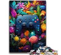 1000 Piece Jigsaw Puzzles for Adults Colourful Gamepad 1000 Piece Jigsaw,Fun Activity for Home, Rainy Days Toys, Birthday Gifts (50x75cm)
