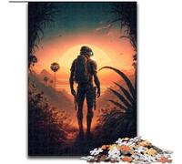 1000 Piece Jigsaw Puzzles for Adults Cosmic Adventurer Jigsaw Puzzles for Adults size 50x75cm Birthday Gift Idea, Challenging Brain Teaser Game