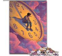 1000 Piece Jigsaw Puzzles for Adults Cosmic Alarm Clock, Help The Brain Exercise Addictive Toys to Cultivate Patience Enhance Memory (Size 26x38cm)