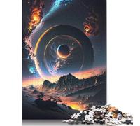 1000 Piece Jigsaw Puzzles For Adults Cosmic Alien Landscape Square Puzzles for Adults & Paper Puzzles Educational Game 1000pcs (38x26cm)