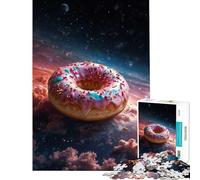1000 Piece Jigsaw Puzzles for Adults Cosmic Donut Dream for Educational Game Challenging Game Toys Gifts Birthday for The Whole Family (Size 50x75cm)