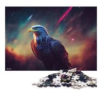 1000 Piece Jigsaw Puzzles for Adults Cosmic Eagle Jigsaw Puzzle Children Wooden Puzzles Family Entertainment Toys 1000pcs (75x50cm)