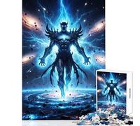 1000 Piece Jigsaw Puzzles for Adults Cosmic Entity Lightning Powers Home Decoration Toys Birthday Gifts Relaxing Games Decompressing Intellectual Size 38x26cm