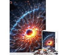 1000 Piece Jigsaw Puzzles for Adults Cosmic Explosion Cozy Fun Family Time at Home Great Christmas Surprise Gifts Choice (50x75cm)