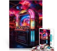 1000 Piece Jigsaw Puzzles for Adults Cosmic Jukebox Pädagogisches Spielzeug zum Stressabbau Ein Kunstwerk75x50cm
