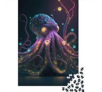 1000 Piece Jigsaw Puzzles for Adults Cosmic Octopus Jigsaw Puzzles for Adults, Paper Puzzles Educational Stress Relief Toy Puzzle 38x26cm/1000pcs