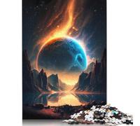 1000 Piece Jigsaw Puzzles for Adults Cosmic Sanctuary Landscape Square Paper Puzzles Educational Puzzle Family Game 1000pcs (75x50cm)