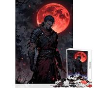 1000 Piece Jigsaw Puzzles for Adults Crimson Moon Sentinel Adult Jigsaw Puzzles Difficult Hard Train Your Brain And Hands Unique Birthday And Gifts (50x75cm)