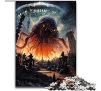 1000 Piece Jigsaw Puzzles for Adults Cthulhu Invasion cardboard Jigsaw Puzzles for Adults for Birthdays, Holidays, And Special Occasions (Size 26x38cm)