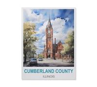 1000 Piece Jigsaw Puzzles for Adults，Cumberland County Illinois，Classic Puzzle Difficult Puzzle Fun Creative DIY Toys Gifts for Girls and Boys, Family Games（50x70cm）-FG27