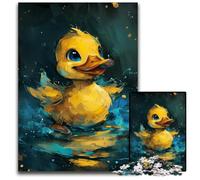 1000 Piece Jigsaw Puzzles for Adults Cute Little Yellow Duck Impossible Jigsaw Puzzles for Adults for Teenagers & Teens, Ideal Birthday 26X38CM/10.23x14.96inch