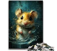 1000 Piece Jigsaw Puzzles for Adults Cute Little Yellow Tiger Challenging Family Activity Games DIY Toy for Home Wall Decor Gifts 38x26cm