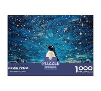 1000 Piece Jigsaw Puzzles for Adults Cute Penguin Jigsaw Puzzle Funny 1000 Pieces Puzzles for Challenging Family Activity Game Wall Decor DIY Puzzle Gifts 38x26cm/1000pcs