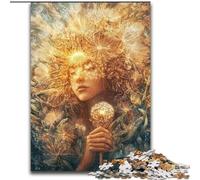 1000 Piece Jigsaw Puzzles for Adults Dandelion Girl Stress Reliever Difficult Challenge Is Ideal As Gifts for The Whole Family (size 26x38cm)