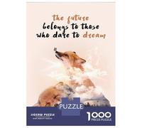 1000 Piece Jigsaw Puzzles for Adults Dare To Dream Adult Jigsaw Puzzle Toy Wall Decor Wall Decoration Unique Gifts for Birthday And Christmas 70x50cm/1000pcs