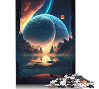 1000 Piece Jigsaw Puzzles for Adults Dawn Of Stars Landscape Jigsaw Puzzles for Adults And Paper Puzzles Puzzle for Puzzles Lovers 1000pcs (38x26cm)