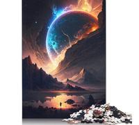 1000 Piece Jigsaw Puzzles for Adults Dawn Of The Planet Paper Puzzles Educational Game Challenge Toy 1000pcs (38x26cm)