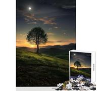 1000 Piece Jigsaw Puzzles for Adults Daybreak Over The Valley Adult Jigsaw Puzzles Difficult Hard Train Your Brain And Hands Unique Birthday And Gifts (38x26cm)