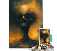 1000 Piece Jigsaw Puzzles for Adults Dead Skull Tree Toys Educational Games Educational Game Presents for Women Birthday Gifts (Size 38x26cm)