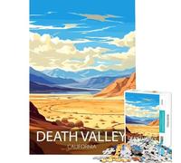 1000 Piece Jigsaw Puzzles for Adults Death Valley Landscape Educational Game Learning Educational Toys Gifts For Birthdays Perfect Decoration (Size 75x50cm)